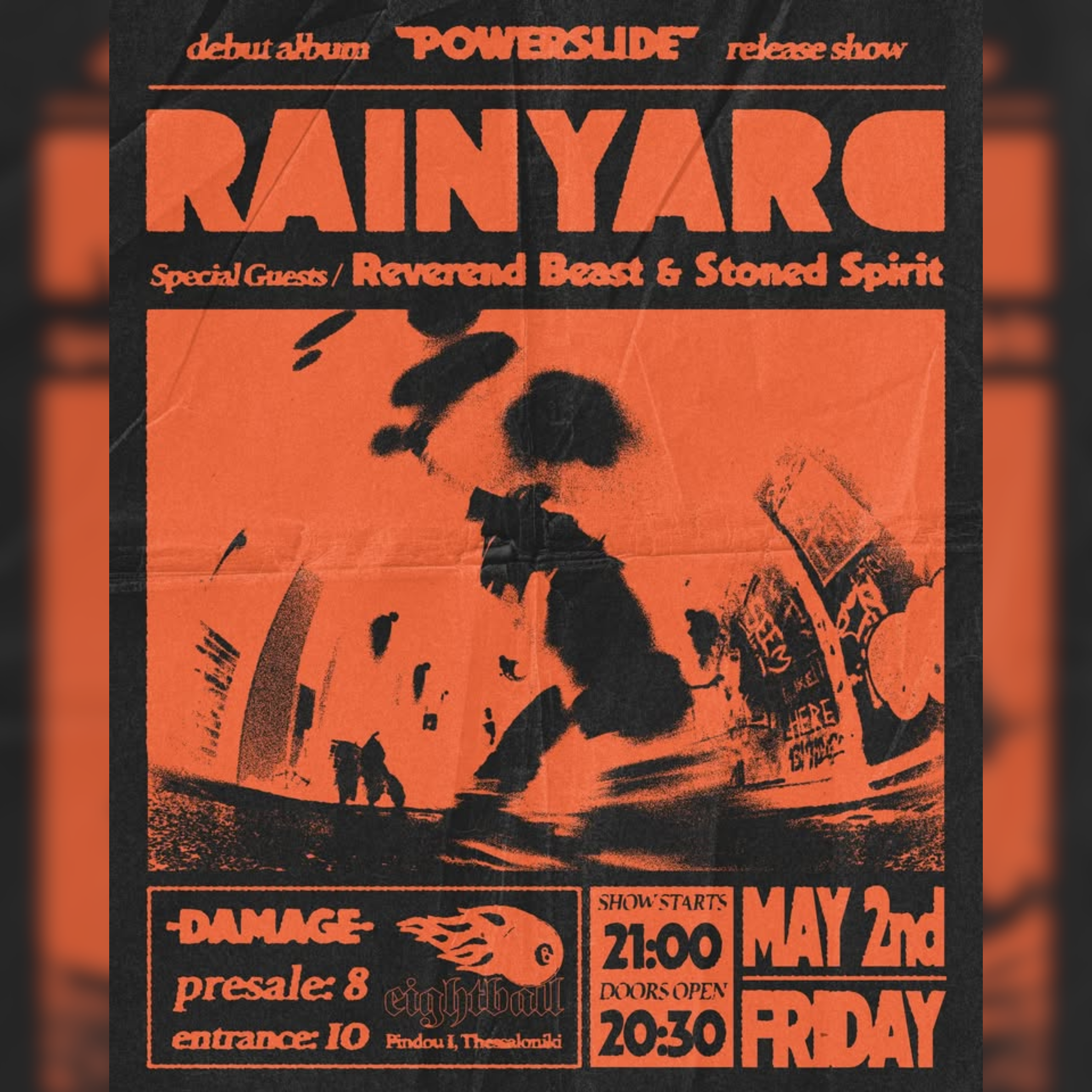 Rainyard • Debut album 'POWERSLIDE' Release Show || w/ The Reverend Beast | w/ Stoned Spirit
